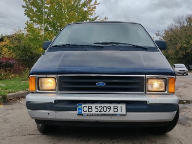 Форд Аэростар 1991 в Чернигове на Automoto.ua Синий Форд Аэростар, объемом двигателя 3 л и пробегом 80 тыс. км за 4000 $, фото 1 на Automoto.ua