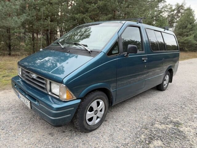 Зеленый Форд Аэростар, объемом двигателя 3 л и пробегом 225 тыс. км за 3500 $, фото 1 на Automoto.ua