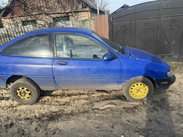 Синий Форд Аспира, объемом двигателя 1.3 л и пробегом 300 тыс. км за 237 $, фото 3 на Automoto.ua