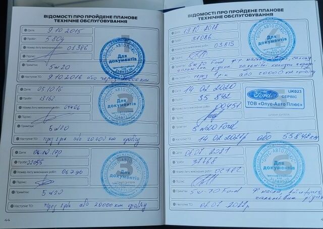 Белый Форд Б-Макс, объемом двигателя 1 л и пробегом 58 тыс. км за 6700 $, фото 6 на Automoto.ua