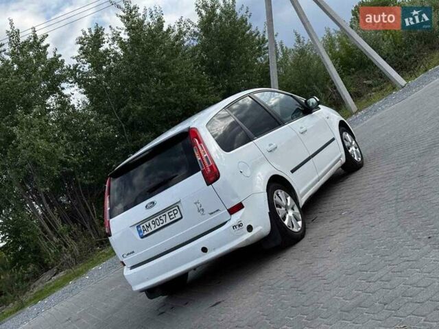 Белый Форд Си-Макс, объемом двигателя 1.6 л и пробегом 261 тыс. км за 3799 $, фото 46 на Automoto.ua