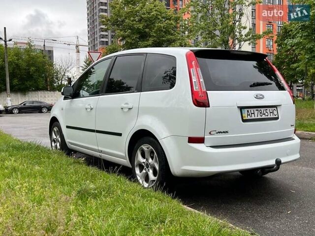 Белый Форд Си-Макс, объемом двигателя 1.6 л и пробегом 168 тыс. км за 6000 $, фото 2 на Automoto.ua