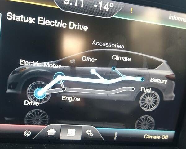 Белый Форд Си-Макс, объемом двигателя 2 л и пробегом 202 тыс. км за 10300 $, фото 57 на Automoto.ua