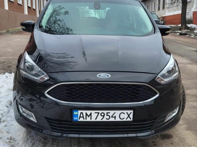 Черный Форд Си-Макс, объемом двигателя 2 л и пробегом 150 тыс. км за 13500 $, фото 7 на Automoto.ua