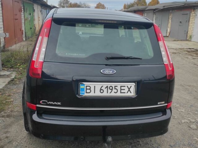 Форд Сі-Макс 2007 у Горішні Плавні (Комсомольськ) на Automoto.ua Чорний Форд Сі-Макс, об'ємом двигуна 1.6 л та пробігом 237 тис. км за 5100 $, фото 1 на Automoto.ua