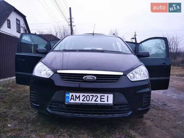Черный Форд Си-Макс, объемом двигателя 1.6 л и пробегом 190 тыс. км за 6500 $, фото 11 на Automoto.ua