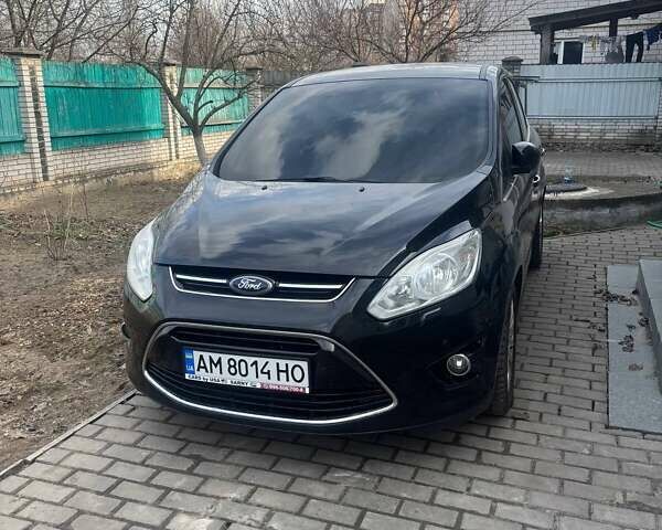 Черный Форд Си-Макс, объемом двигателя 2 л и пробегом 174 тыс. км за 9000 $, фото 14 на Automoto.ua