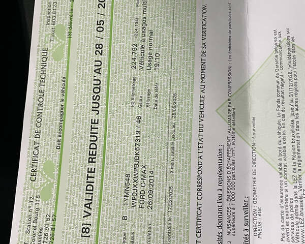 Коричневий Форд Сі-Макс, об'ємом двигуна 1.6 л та пробігом 229 тис. км за 9700 $, фото 47 на Automoto.ua