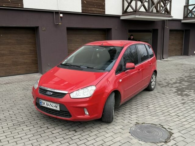 Красный Форд Си-Макс, объемом двигателя 1.6 л и пробегом 208 тыс. км за 5900 $, фото 3 на Automoto.ua