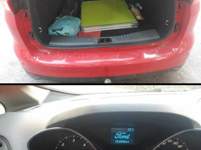 Красный Форд Си-Макс, объемом двигателя 2 л и пробегом 359 тыс. км за 8500 $, фото 1 на Automoto.ua