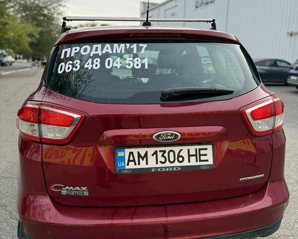 Красный Форд Си-Макс, объемом двигателя 2 л и пробегом 84 тыс. км за 14500 $, фото 3 на Automoto.ua