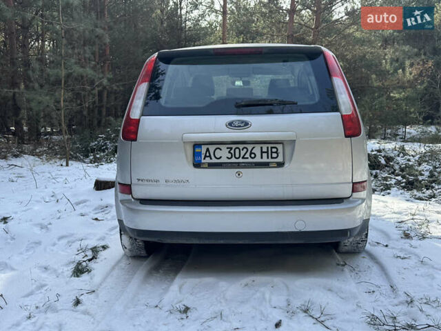 Серый Форд Си-Макс, объемом двигателя 1.6 л и пробегом 282 тыс. км за 4300 $, фото 7 на Automoto.ua