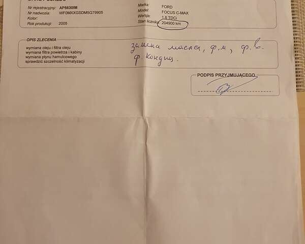 Сірий Форд Сі-Макс, об'ємом двигуна 1.6 л та пробігом 223 тис. км за 4100 $, фото 2 на Automoto.ua