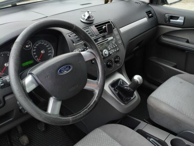 Серый Форд Си-Макс, объемом двигателя 1.6 л и пробегом 243 тыс. км за 2600 $, фото 6 на Automoto.ua