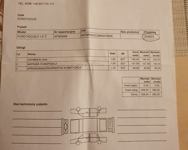 Серый Форд Си-Макс, объемом двигателя 1.6 л и пробегом 223 тыс. км за 4100 $, фото 3 на Automoto.ua