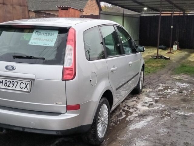 Серый Форд Си-Макс, объемом двигателя 2 л и пробегом 365 тыс. км за 5500 $, фото 4 на Automoto.ua