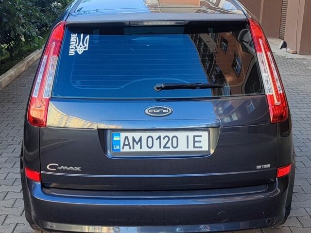 Серый Форд Си-Макс, объемом двигателя 1.8 л и пробегом 255 тыс. км за 5700 $, фото 5 на Automoto.ua