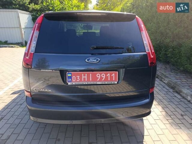 Серый Форд Си-Макс, объемом двигателя 1.6 л и пробегом 244 тыс. км за 5850 $, фото 17 на Automoto.ua