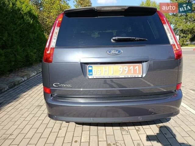 Серый Форд Си-Макс, объемом двигателя 1.6 л и пробегом 244 тыс. км за 5850 $, фото 6 на Automoto.ua