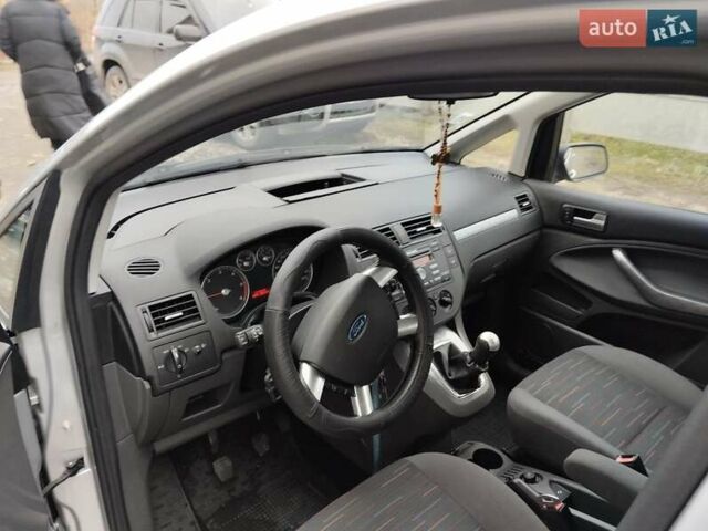 Серый Форд Си-Макс, объемом двигателя 1.8 л и пробегом 222 тыс. км за 5400 $, фото 11 на Automoto.ua