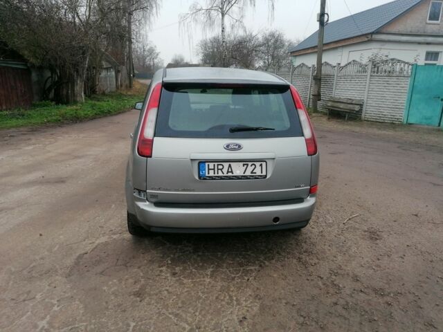 Серый Форд Си-Макс, объемом двигателя 2 л и пробегом 220 тыс. км за 2950 $, фото 4 на Automoto.ua