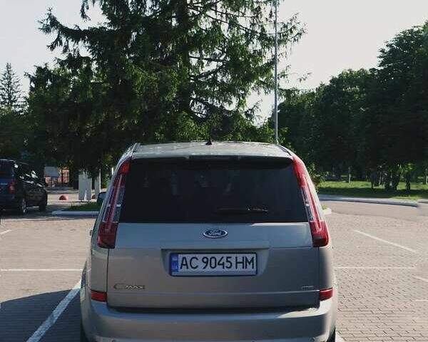 Серый Форд Си-Макс, объемом двигателя 1.56 л и пробегом 200 тыс. км за 6600 $, фото 4 на Automoto.ua