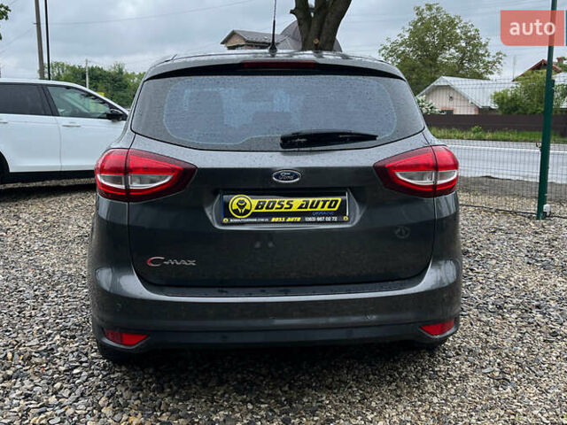 Серый Форд Си-Макс, объемом двигателя 1.5 л и пробегом 220 тыс. км за 8999 $, фото 4 на Automoto.ua