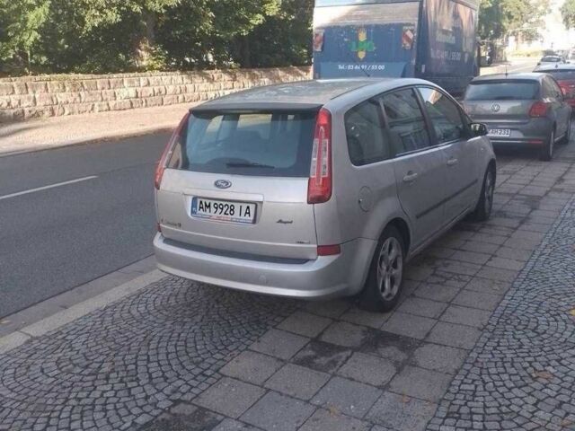 Серый Форд Си-Макс, объемом двигателя 1.6 л и пробегом 291 тыс. км за 5200 $, фото 2 на Automoto.ua