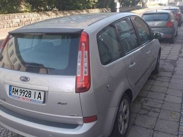 Серый Форд Си-Макс, объемом двигателя 1.6 л и пробегом 291 тыс. км за 5200 $, фото 4 на Automoto.ua