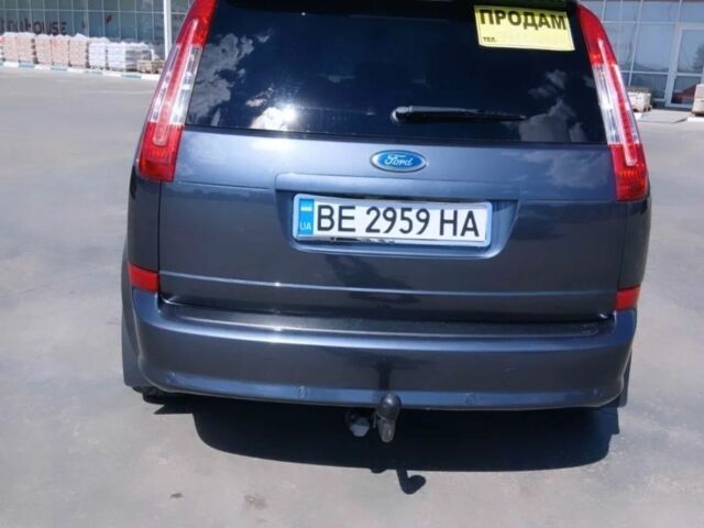 Серый Форд Си-Макс, объемом двигателя 1.6 л и пробегом 249 тыс. км за 5500 $, фото 1 на Automoto.ua