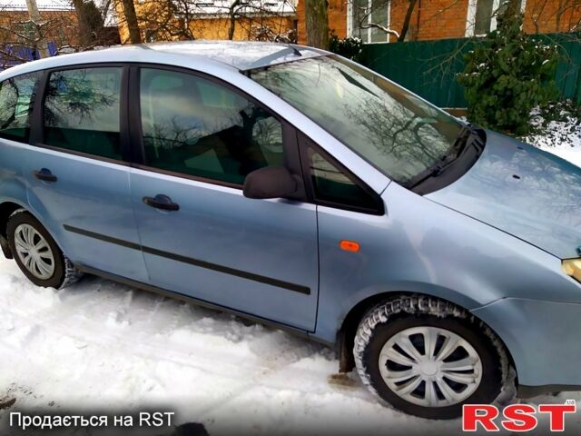 Синий Форд Си-Макс, объемом двигателя 1.6 л и пробегом 220 тыс. км за 4600 $, фото 1 на Automoto.ua
