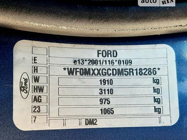 Синий Форд Си-Макс, объемом двигателя 1.8 л и пробегом 202 тыс. км за 5100 $, фото 48 на Automoto.ua