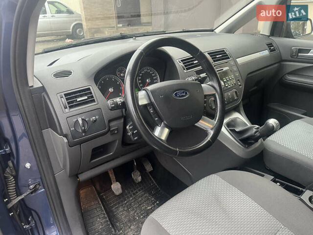 Синий Форд Си-Макс, объемом двигателя 1.6 л и пробегом 254 тыс. км за 4600 $, фото 5 на Automoto.ua