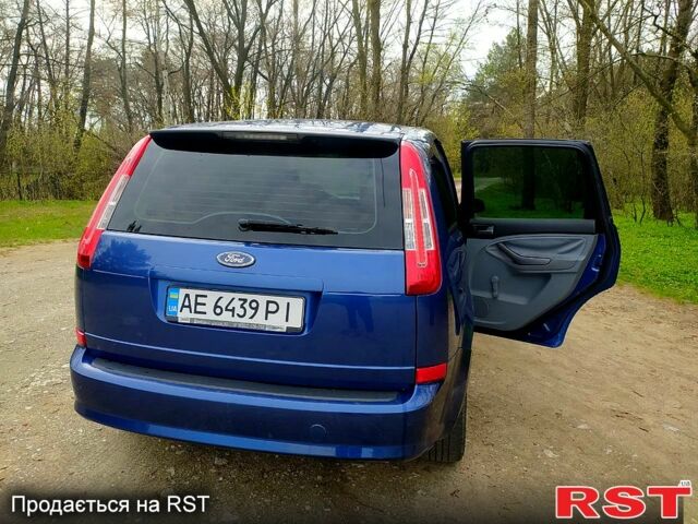 Синий Форд Си-Макс, объемом двигателя 1.8 л и пробегом 235 тыс. км за 5000 $, фото 4 на Automoto.ua