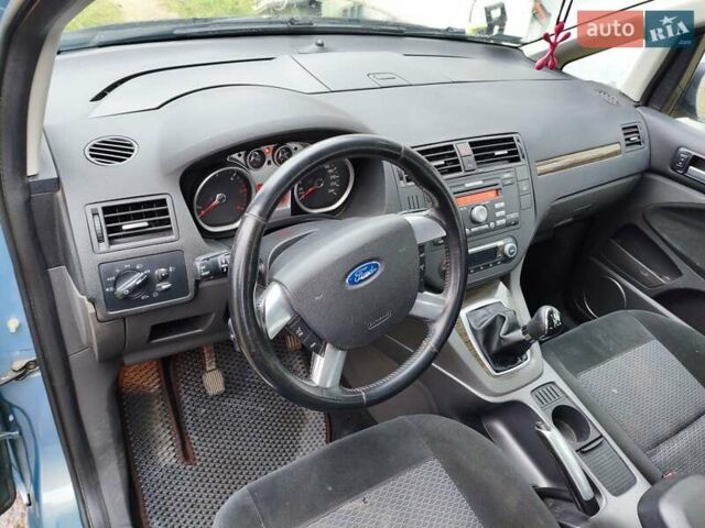 Синий Форд Си-Макс, объемом двигателя 1.6 л и пробегом 233 тыс. км за 6000 $, фото 7 на Automoto.ua