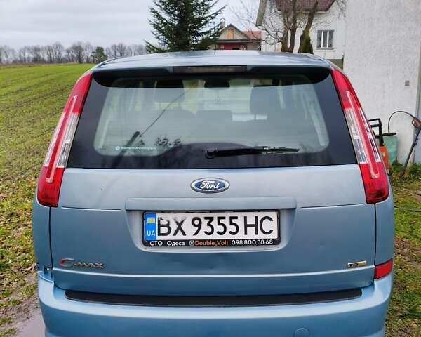 Синий Форд Си-Макс, объемом двигателя 1.6 л и пробегом 233 тыс. км за 6000 $, фото 2 на Automoto.ua