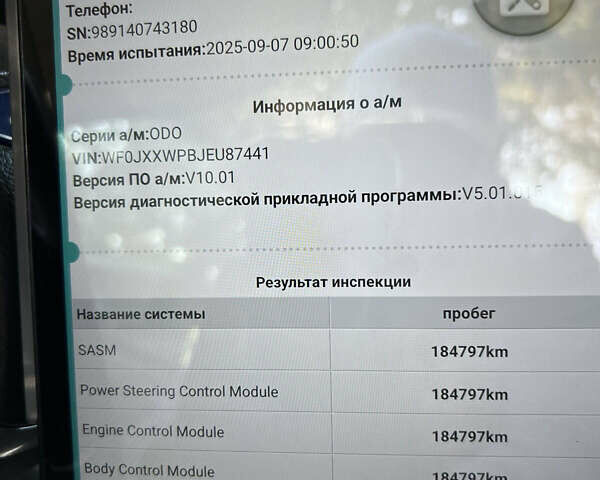 Синий Форд Си-Макс, объемом двигателя 1.6 л и пробегом 184 тыс. км за 8900 $, фото 24 на Automoto.ua