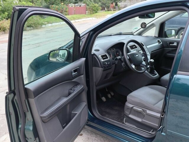 Зеленый Форд Си-Макс, объемом двигателя 1.8 л и пробегом 168 тыс. км за 5200 $, фото 17 на Automoto.ua