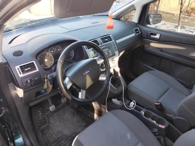 Зеленый Форд Си-Макс, объемом двигателя 1.6 л и пробегом 280 тыс. км за 4200 $, фото 1 на Automoto.ua