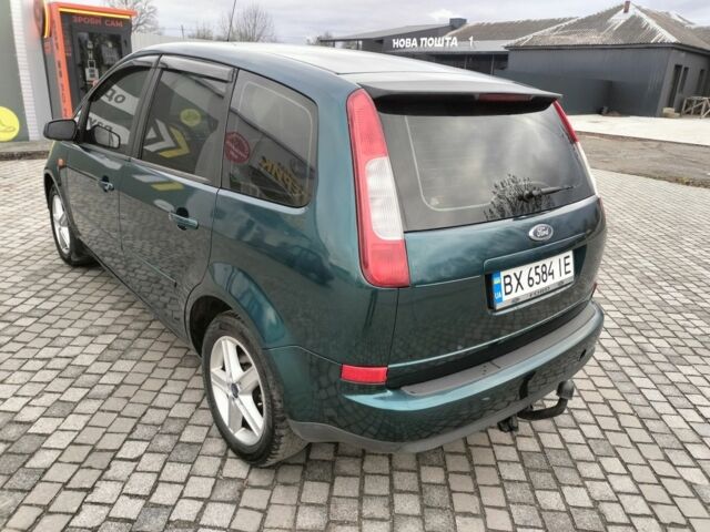 Зеленый Форд Си-Макс, объемом двигателя 1.6 л и пробегом 280 тыс. км за 4200 $, фото 2 на Automoto.ua