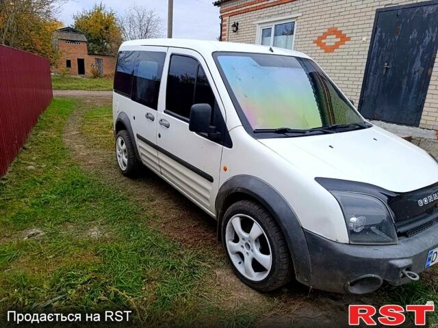 Белый Форд Коннект, объемом двигателя 1.8 л и пробегом 200 тыс. км за 4000 $, фото 1 на Automoto.ua