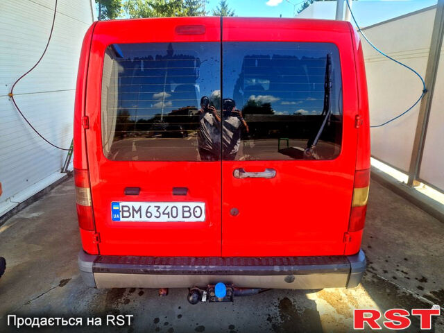 Красный Форд Коннект, объемом двигателя 1.8 л и пробегом 255 тыс. км за 2900 $, фото 7 на Automoto.ua