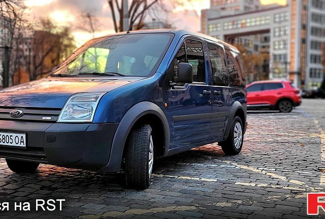 Синий Форд Коннект, объемом двигателя 1.8 л и пробегом 263 тыс. км за 4300 $, фото 8 на Automoto.ua