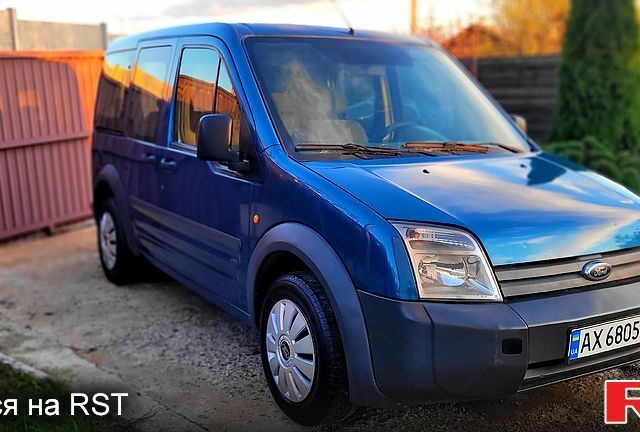 Синий Форд Коннект, объемом двигателя 1.8 л и пробегом 263 тыс. км за 4300 $, фото 1 на Automoto.ua