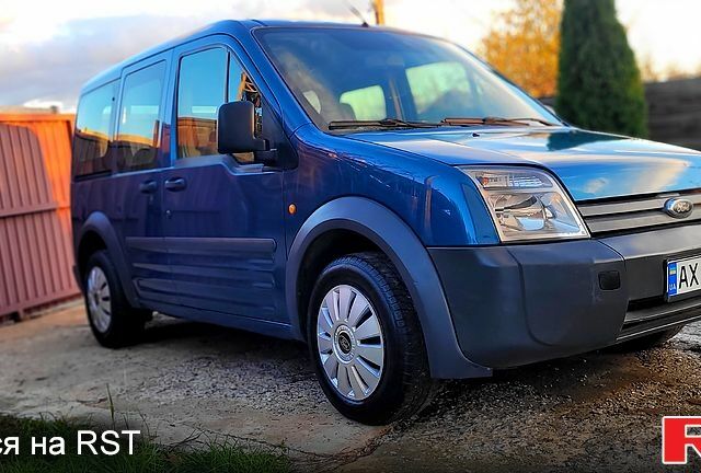 Синий Форд Коннект, объемом двигателя 1.8 л и пробегом 263 тыс. км за 4300 $, фото 3 на Automoto.ua