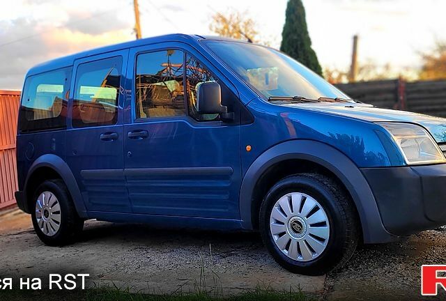 Синий Форд Коннект, объемом двигателя 1.8 л и пробегом 263 тыс. км за 4300 $, фото 2 на Automoto.ua