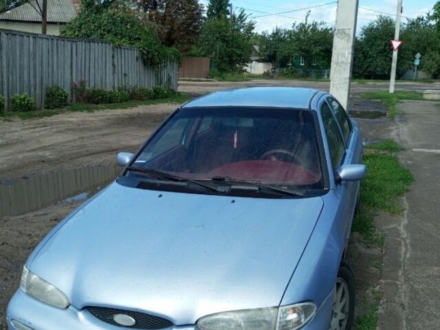 Синий Форд Контур, объемом двигателя 2 л и пробегом 90 тыс. км за 600 $, фото 2 на Automoto.ua