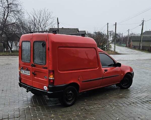 Красный Форд Курьер, объемом двигателя 1.3 л и пробегом 280 тыс. км за 1100 $, фото 1 на Automoto.ua