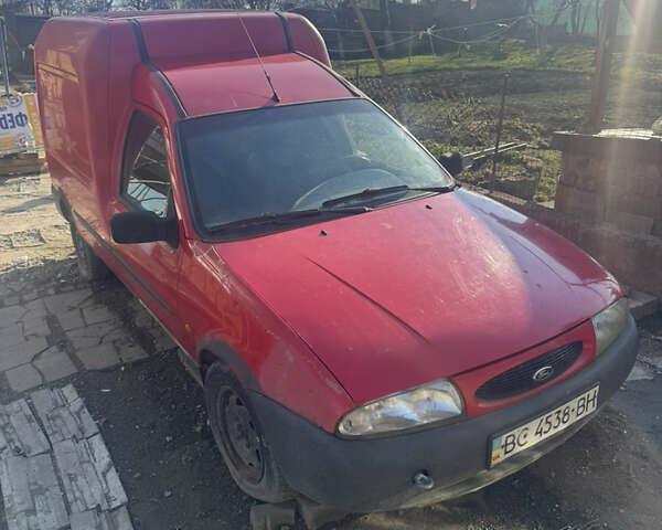 Красный Форд Курьер, объемом двигателя 1.3 л и пробегом 260 тыс. км за 1150 $, фото 3 на Automoto.ua