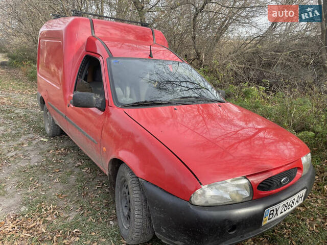 Червоний Форд Кур'єр, об'ємом двигуна 1.3 л та пробігом 250 тис. км за 1200 $, фото 1 на Automoto.ua